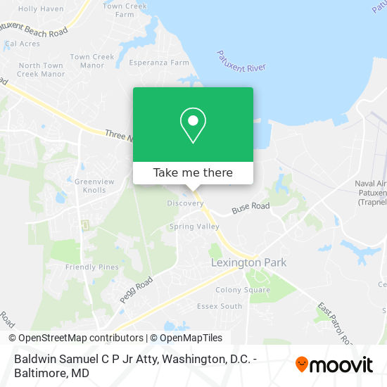 Baldwin Samuel C P Jr Atty map