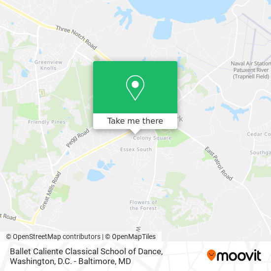 Ballet Caliente Classical School of Dance map