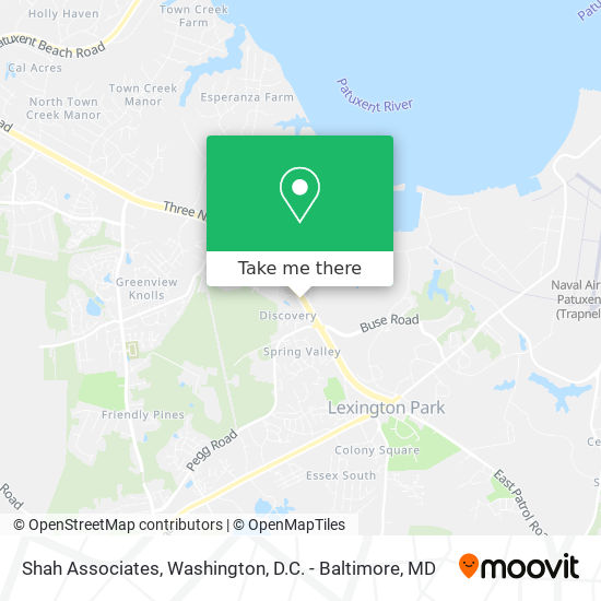 Shah Associates map