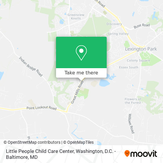 Little People Child Care Center map