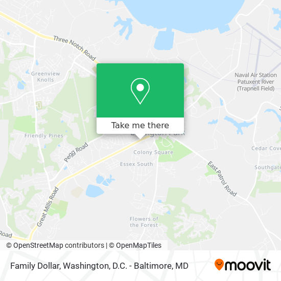 Family Dollar map