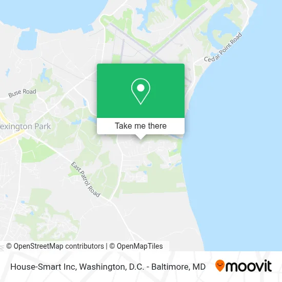 House-Smart Inc map