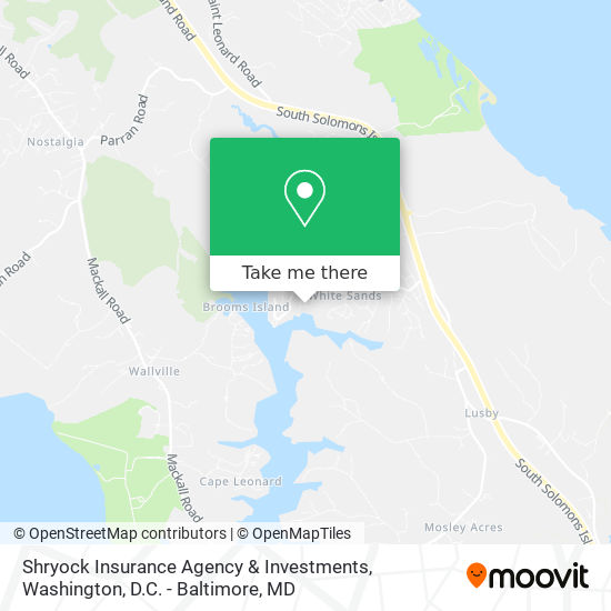 Mapa de Shryock Insurance Agency & Investments