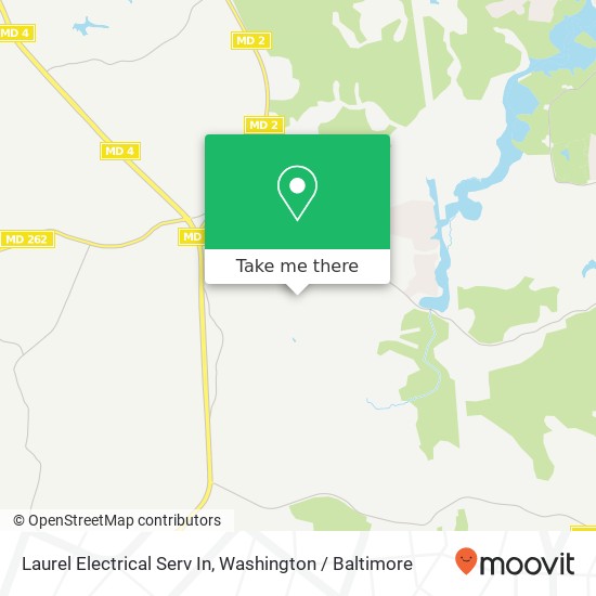 Laurel Electrical Serv In map