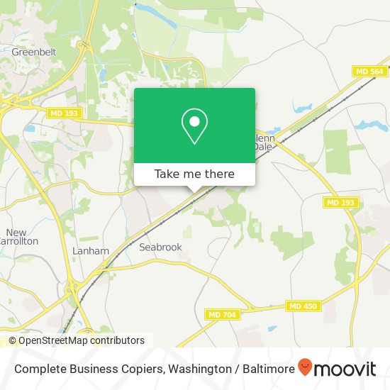 Complete Business Copiers map