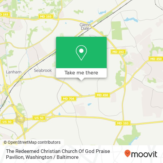 Mapa de The Redeemed Christian Church Of God Praise Pavilion