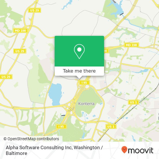 Alpha Software Consulting Inc map
