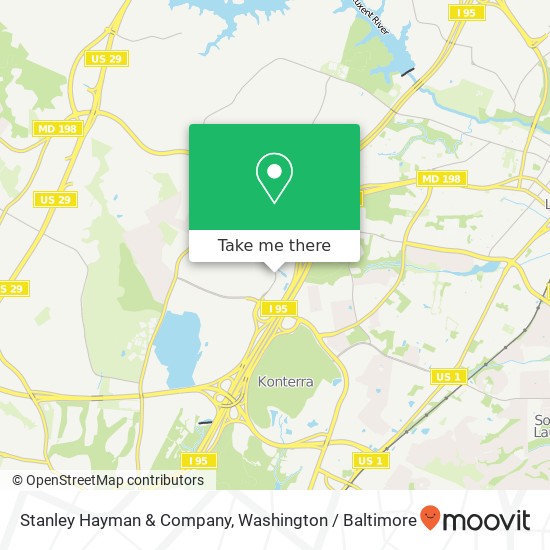 Mapa de Stanley Hayman & Company
