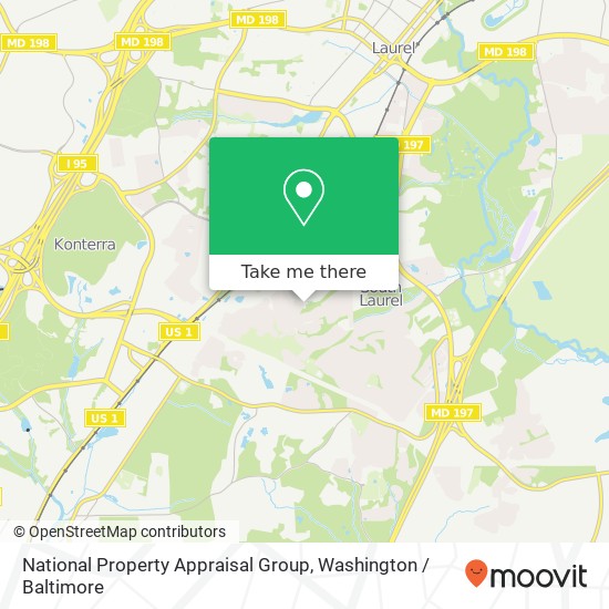 National Property Appraisal Group map