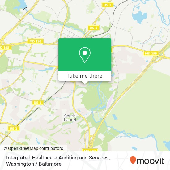 Integrated Healthcare Auditing and Services map