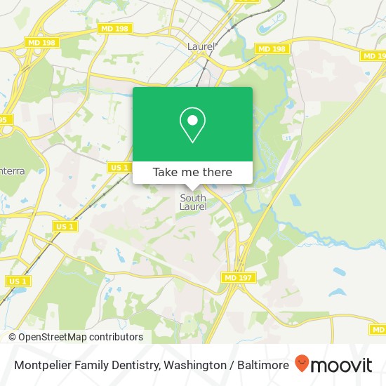 Mapa de Montpelier Family Dentistry