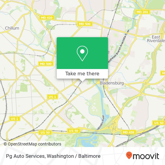 Pg Auto Services map