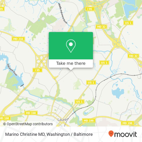 Marino Christine MD map