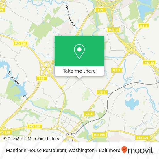 Mapa de Mandarin House Restaurant