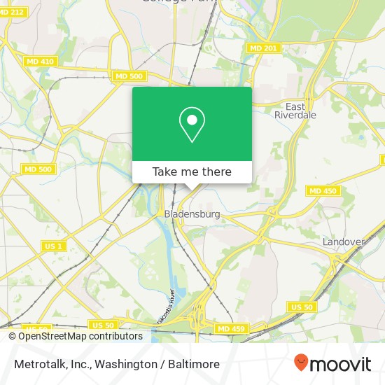 Metrotalk, Inc. map