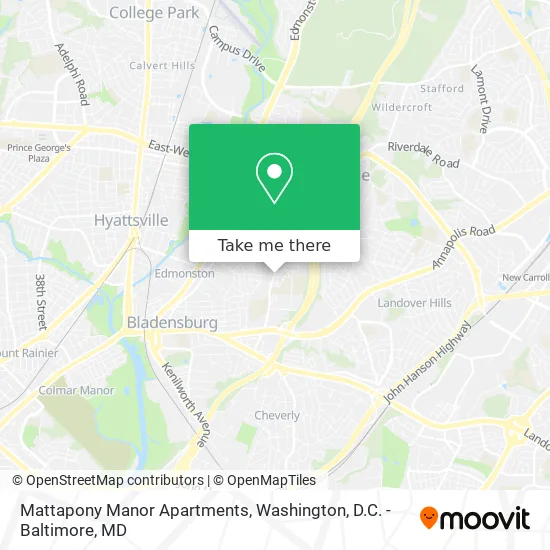 Mattapony Manor Apartments map