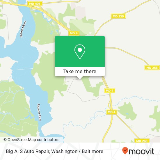 Mapa de Big Al S Auto Repair