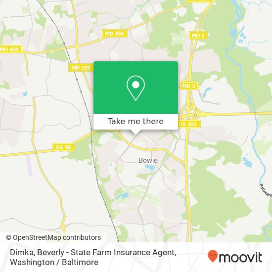 Dimka, Beverly - State Farm Insurance Agent map