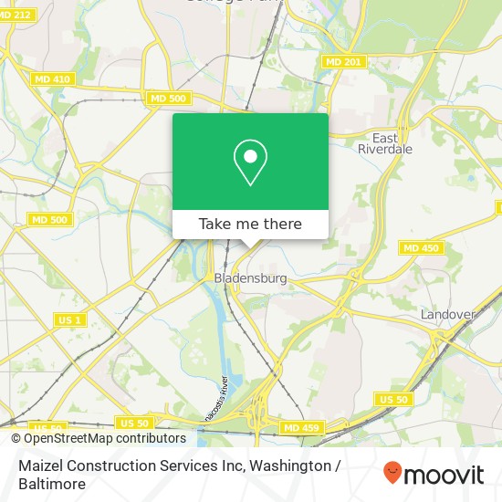 Maizel Construction Services Inc map