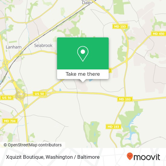Xquizit Boutique map