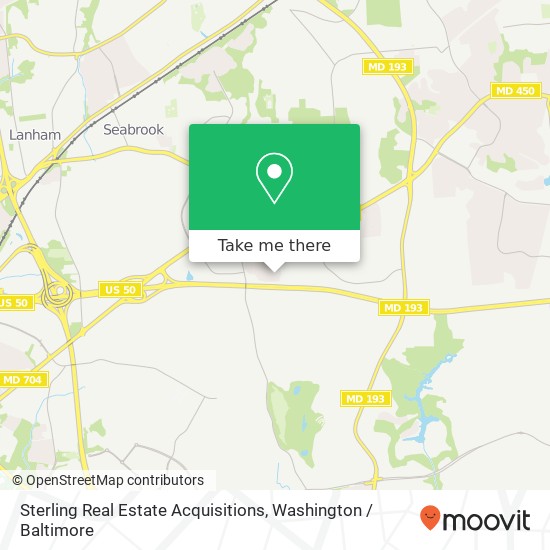 Sterling Real Estate Acquisitions map