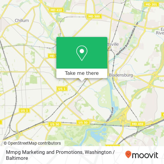 Mapa de Mmpg Marketing and Promotions