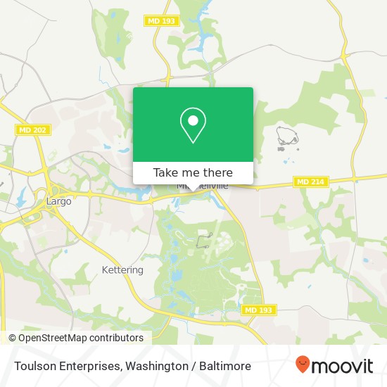 Mapa de Toulson Enterprises