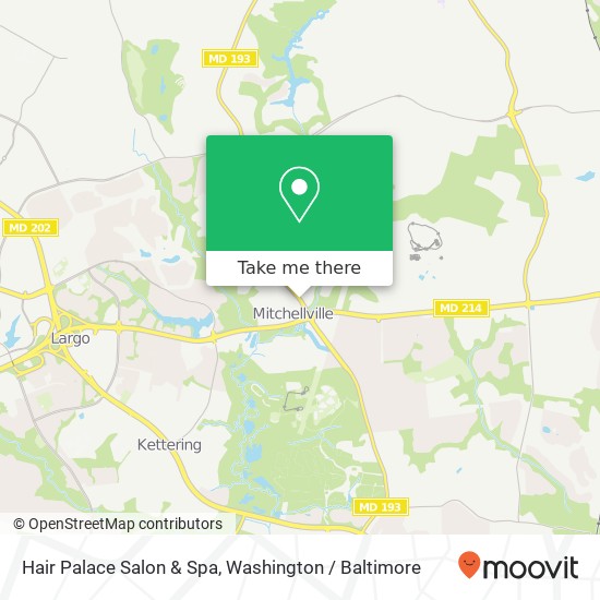 Hair Palace Salon & Spa map