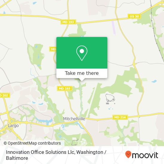 Mapa de Innovation Office Solutions Llc