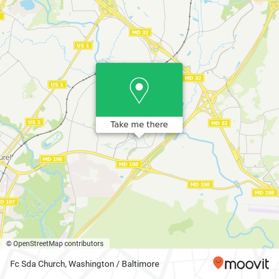 Fc Sda Church map