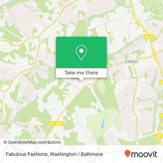 Fabulous Fashions map