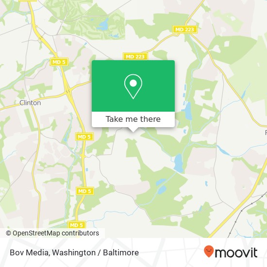 Bov Media map