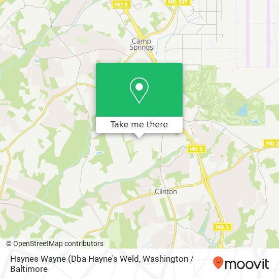 Haynes Wayne map
