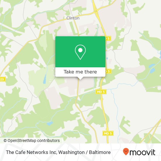 The Cafe Networks Inc map