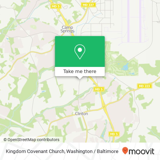 Mapa de Kingdom Covenant Church