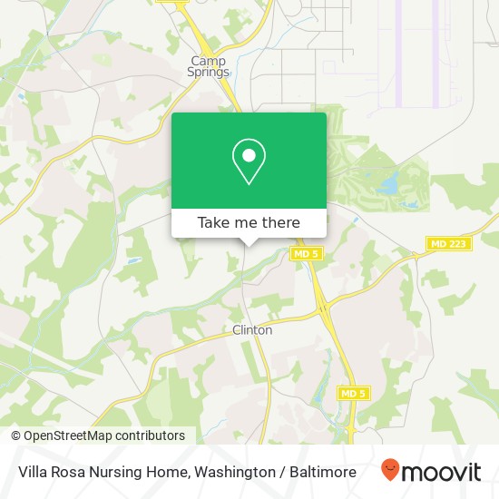 Villa Rosa Nursing Home map