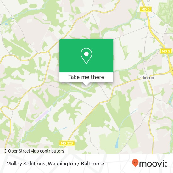 Malloy Solutions map