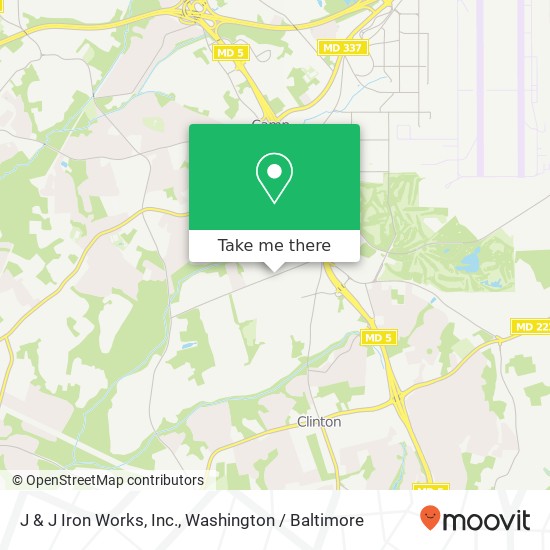 Mapa de J & J Iron Works, Inc.