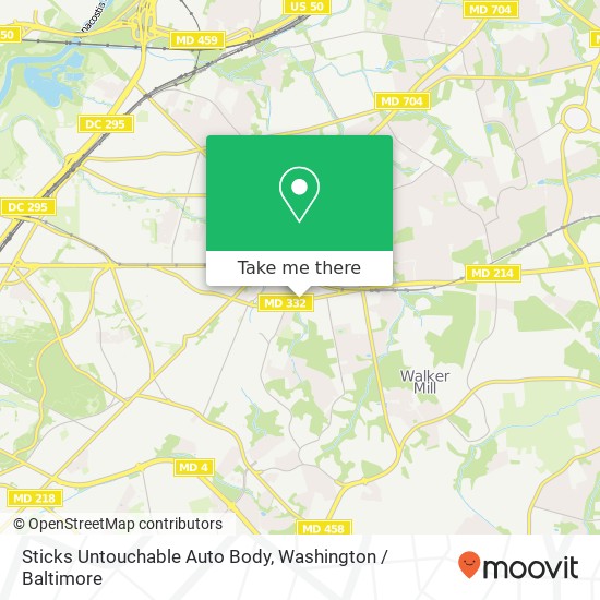 Mapa de Sticks Untouchable Auto Body