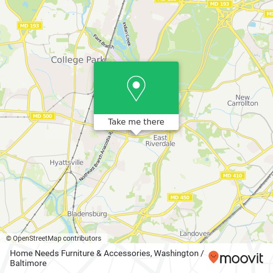 Home Needs Furniture & Accessories map