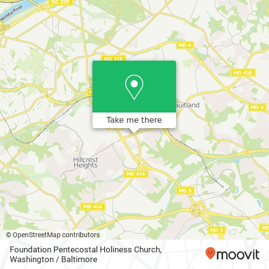 Foundation Pentecostal Holiness Church map