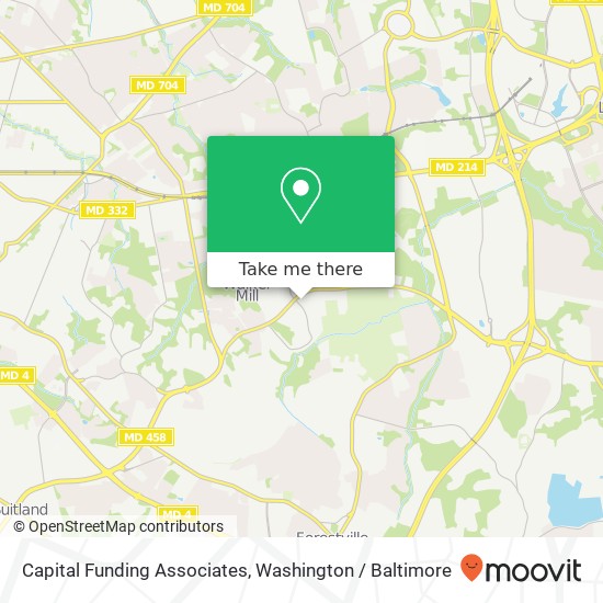 Capital Funding Associates map