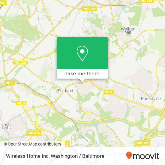 Mapa de Wireless Home Inc