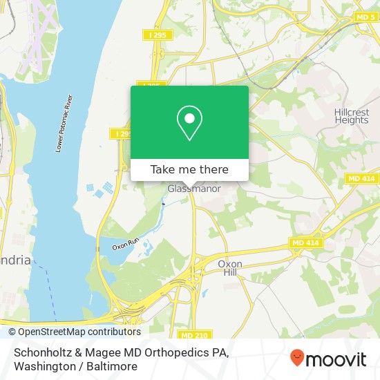 Schonholtz & Magee MD Orthopedics PA map