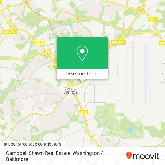 Mapa de Campbell Shawn Real Estate