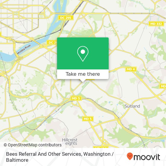 Bees Referral And Other Services map