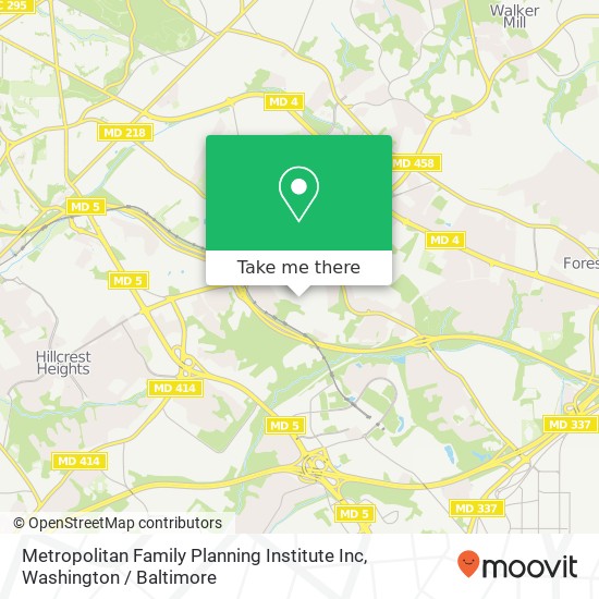 Mapa de Metropolitan Family Planning Institute Inc