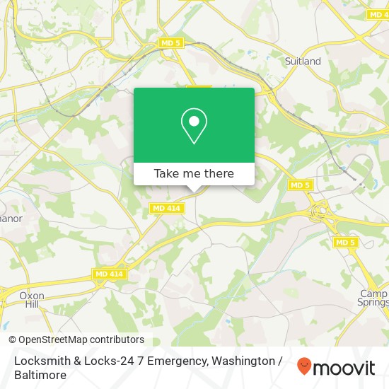 Mapa de Locksmith & Locks-24 7 Emergency