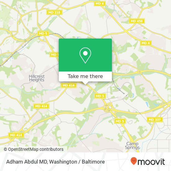 Adham Abdul MD map