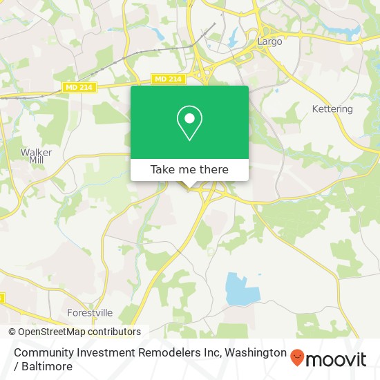 Mapa de Community Investment Remodelers Inc